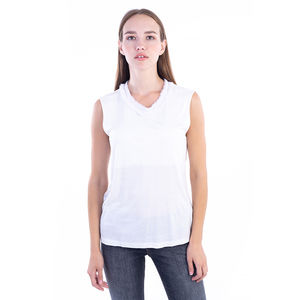 BEYMEN WHITE TANK-TOP | WOMENS SIZE L NWOT